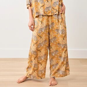Eco Satin Wildest Dreams Pants in Bagheera Tobacco MEDIUM